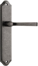 Iver Annecy Door Lever Handle On Shouldered Backplate - primehardware