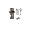 Iver Cambridge Door Knob On Rectangular Backplate - primehardware