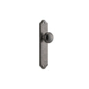 Iver Paddington Door Knob On Shouldered Backplate - primehardware