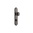Iver Paddington Door Knob On Shouldered Backplate - primehardware