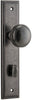 Iver Paddington Door Knob On Stepped Backplate - primehardware