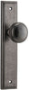 Iver Paddington Door Knob On Stepped Backplate - primehardware