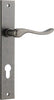Iver Stirling Door Lever Handle On Rectangular Backplate