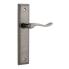 Iver Stirling Door Lever Handle On Stepped Backplate - primehardware