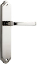 Iver Annecy Door Lever Handle On Shouldered Backplate - primehardware