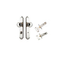 Iver Paddington Door Knob On Shouldered Backplate - primehardware