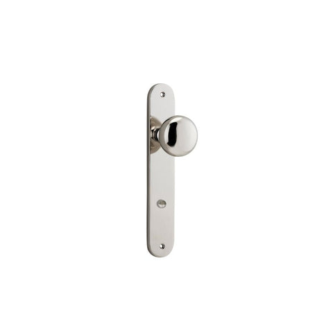 Iver Cambridge Door Knob On Oval Backplate - primehardware