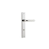 Iver Oslo Lever Door Handle On Rectangular Backplate - primehardware