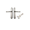 Iver Verona Door Lever Handle On Shouldered Backplate - primehardware