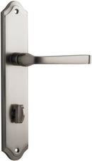 Iver Annecy Door Lever Handle On Shouldered Backplate - primehardware