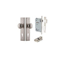 Iver Cambridge Door Knob On Stepped Backplate - primehardware