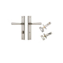 Iver Copenhagen Door Lever Handle On Rectangular Backplate - primehardware