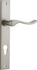 Iver Stirling Door Lever Handle On Rectangular Backplate - primehardware