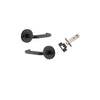Iver Oslo Lever Door Handle On Round Rose - primehardware