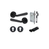 Iver Copenhagen Door Lever Handle On Round Rose - primehardware