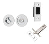Iver Sliding Door Pull Round Privacy - primehardware