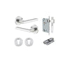 Iver Baltimore Door Lever Handle On Round Rose - primehardware