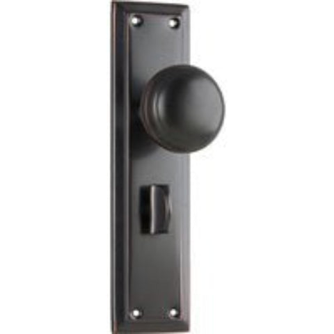 Tradco Richmond Door Knob on Long Backplate - Customise to your needs - primehardware