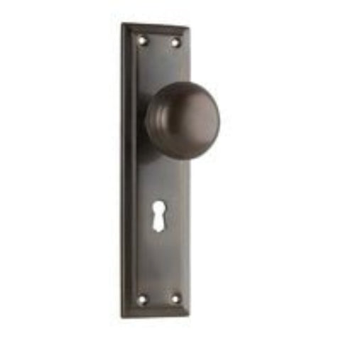 Tradco Richmond Door Knob on Long Backplate - Customise to your needs - primehardware