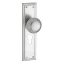 Tradco Richmond Door Knob on Long Backplate - Customise to your needs - primehardware