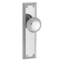 Tradco Richmond Door Knob on Long Backplate - Customise to your needs - primehardware