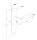 Zanda Juno Longplate Handle