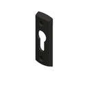 Palladium Bifold High Profile Cylinder Escutcheon Black - primehardware