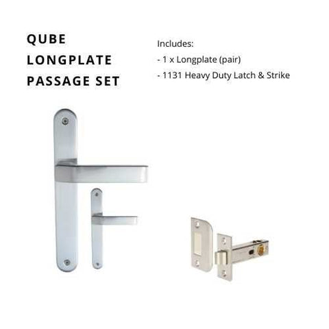 Zanda Qube Longplate Handle - primehardware