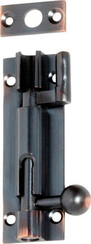 TRADCO BARREL BOLT OFFSET IN VARIOUS FINISHES AND SIZES