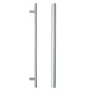 LOCKWOOD ENTRANCE PULL HANDLE 141X300SSS 300MM SATIN STAINLESS STEEL PAIR - primehardware