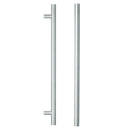 LOCKWOOD ENTRANCE PULL HANDLE 142X600SSS 600MM SATIN STAINLESS STEEL PAIR - primehardware