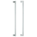 LOCKWOOD ENTRANCE PULL HANDLE 146X600SSS 600MM SATIN STAINLESS STEEL PAIR - primehardware