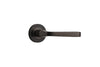 Iver Annecy Door Lever Handle On Round Rose Pair