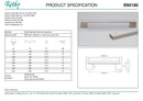 KETHY EN2180 CABINET MURRAY ENVIRO 12MM HANDLE