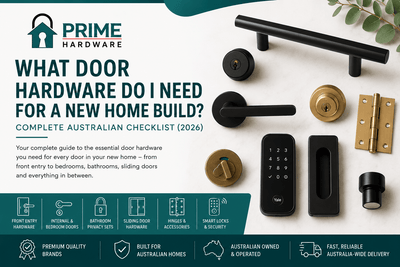 New Home Build Door Hardware Checklist Australia | Prime Hardware - primehardware