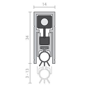Raven RP8si Automatic Door Bottom Seal
