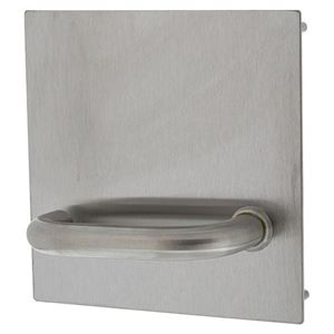 Lockwood 20005NN-96R External 162x162mm Lever Only Plate RH SS