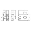 Lockwood 303 Single Cylinder Deadlock SP