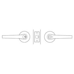 Lockwood 930 Exterior Lockset SC