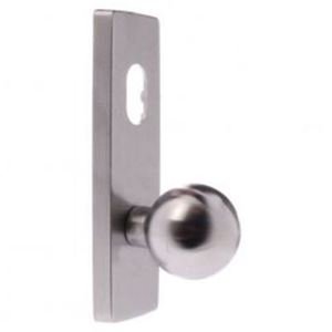 Lockwood 1801-20 External Cyl & Knob Plate SC