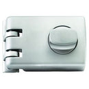 Lockwood 303 Deadlock No Cylinder Satin Chrome Pearl