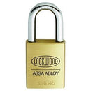Lockwood 334 Brass 45mm Padlock 38mm Shackle 5P KD