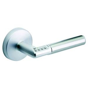 Lockwood 8816L Code Lever Lockset SS