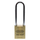Lockwood 334 Brass 45mm Padlock 90mm Shackle