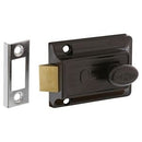Lockwood 100 Nightlatch No Cylinder Open Out BRN
