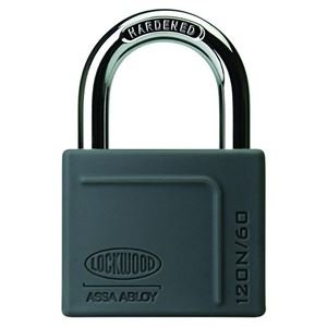 Lockwood 120N Brass 60mm Padlock 35mm Shackle