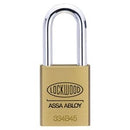 Lockwood 334 Brass 45mm Padlock 48mm SS Shackle 5P KD