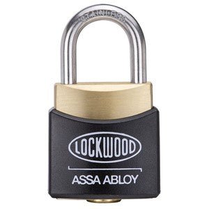 Lockwood 312EL/19 Brass Padlock 19mm Shackle No Cover