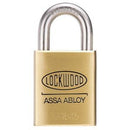 Lockwood 334 Brass 45mm Padlock 25mm SS Shackle 5P KD