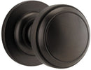 IVER Paddington Door Knob On Round Rose Concealed Fix | Lever Set Only | 9 Finishes - Signature Brass